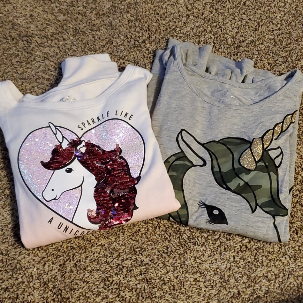 Two Justice tops.